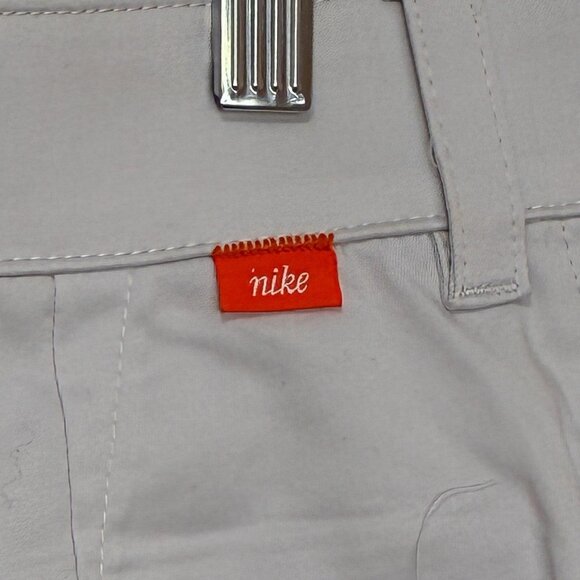 Nike Standard Fit Shorts NEW Mens 32 Gray Flex Waist Zip Close Pockets Golf - Picture 7 of 10